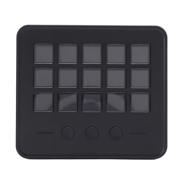 YAHHU Studio Controller with 15 Customizable LCD Keys Gaming Workflow Macro Keypad for OBS PC