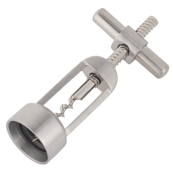 YAHHU Super Thick 304 Stainless Steel Wine Bottle Opener Multipurpose Corkscrew Bar Tool for Home Kitchen Wine Beer Bottle Opening Everyday Use Silver 5.51in