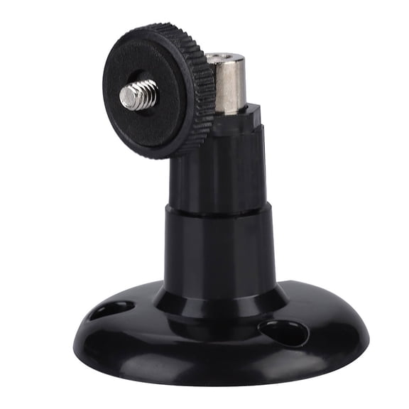 YAHHU Surveillance CCTV Camera Stand Wall Mount Bracket Rotatable Mini Camera Support Stand Black Easy Install High Compatibility For Indoor Outdoor Use Premium Material (2.95 inches / 7.5 cm)