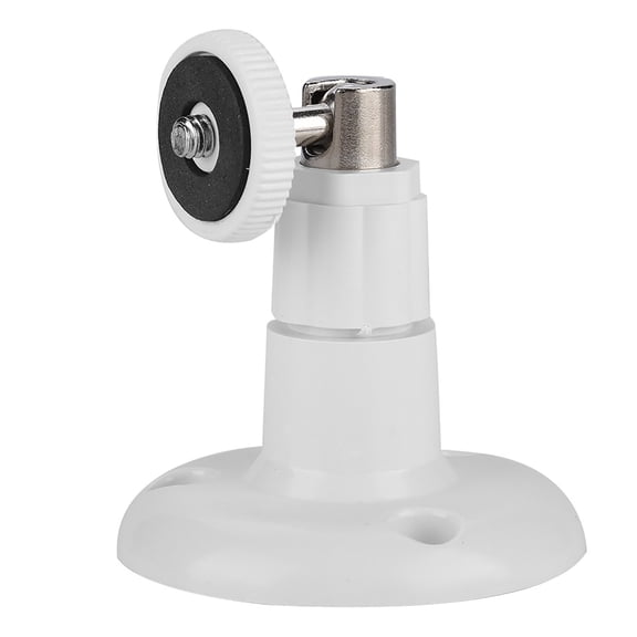 YAHHU Surveillance CCTV Camera Stand Wall Mount Bracket Rotatable Mini Camera Support Stand White Easy Install High Compatibility For Indoor Outdoor Use Durable Material (2.95 inches / 7.5 cm)