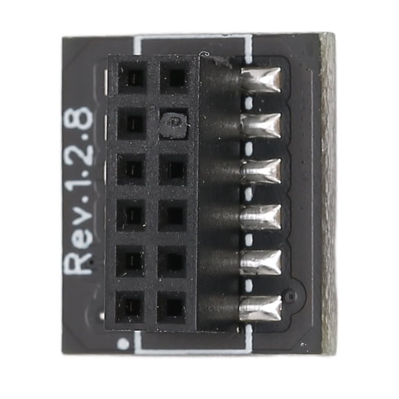YAHHU TPM 2.0 Module 12 Pin SPI Replacement Card for MSI Motherboards, Secure Encryption Stable Performance, Windows 11 Compatible (2 inches / 5.08 cm)