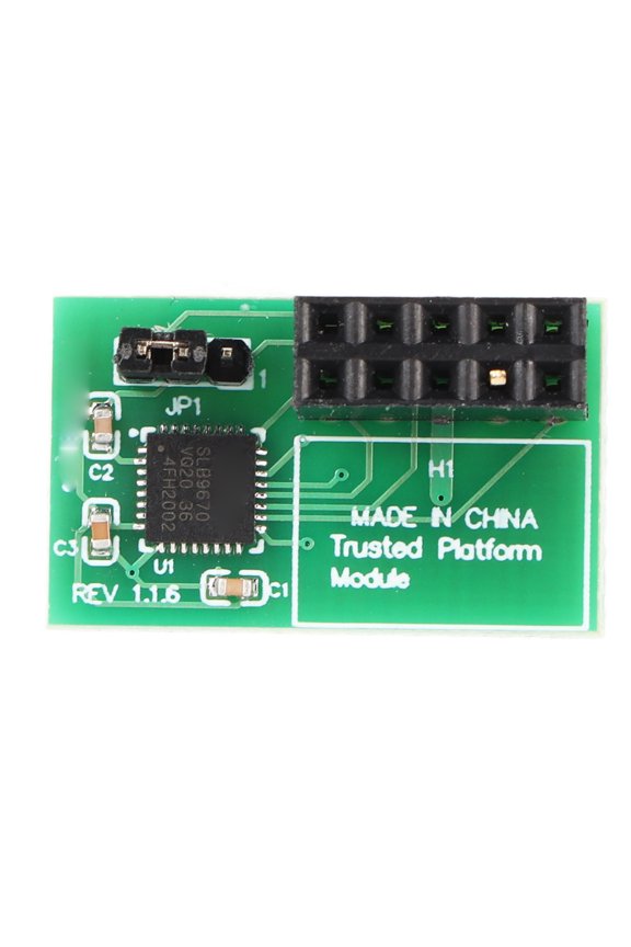 TPM 2.0 Module SPI Interface Stable High Safety 9670 Chipset 10Pin for SuperMicro AOM TPM 9670H (7.00 in / 17.78 cm)