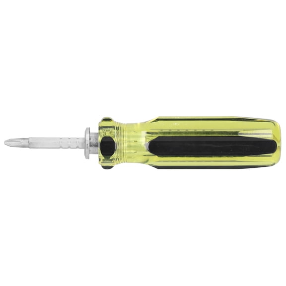 YAHHU Telescopic Screwdriver Double-Head Manual Portable Hardware Repair Tool, 9.84 inches / 25 cm[cite: 1]