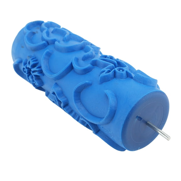 YAHHU Texture Roller Tool Washable Reusable Rubber Decorative Art Texture Roller Sleeve for Painting DIY Projects Walls and Ceilings 101Y Model with Easy Application 7.48 inches / 19 cm