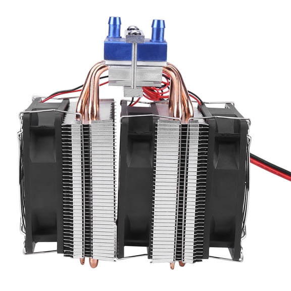 YAHHU Thermoelectric Cooler Semiconductor Refrigeration Water Chiller Cooling System Device for Aquarium Fish Tanks, 120W Mini DIY Kit, DC 12V 10A, Perfect for 30L Capacity