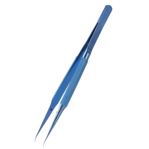 YAHHU Ti Alloy Curved Tweezer Cell Phone Repair Tool Kit 0.15mm High Precision for Microscope Motherboard Fingerprint Jump Line Wire Welding Silver