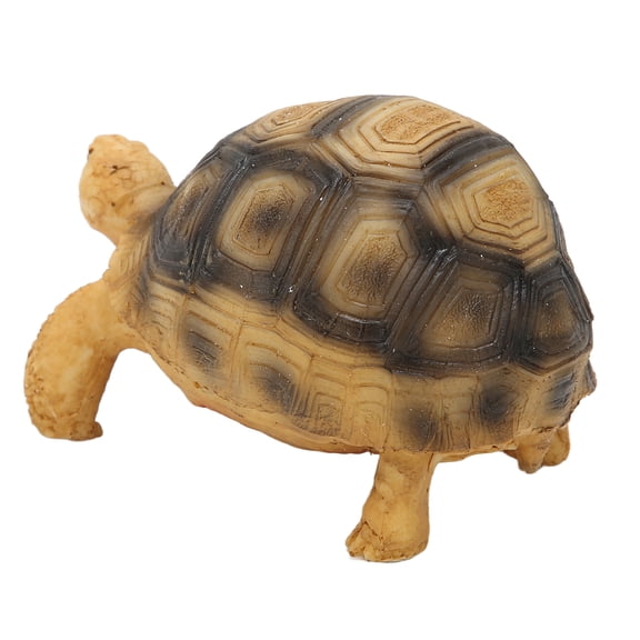 YAHHU Tortoise Ornament Pet Animal Figurine Realistic Resin Home Decoration for Fish Tank Aquarium Submersible Terrarium Landscaping Decor Fountain Accessories