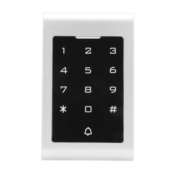 YAHHU Touch Door Keypad 125KHz Password Card Lock Wiegand26/34 Access Control System, Keyless Entry Door Password Reader, 4.6 x 3 x 0.9 inches / 116 x 76 x 22 mm, Heavy Duty Commercial Security