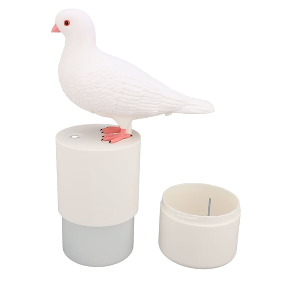 YAHHU Touchless Automatic Foaming Soap Dispenser, Bird Design Sensor Hand Washer for Kitchen and Bathroom, Includes 2 Soap Tablets (12.99 inches / 33.00 cm)