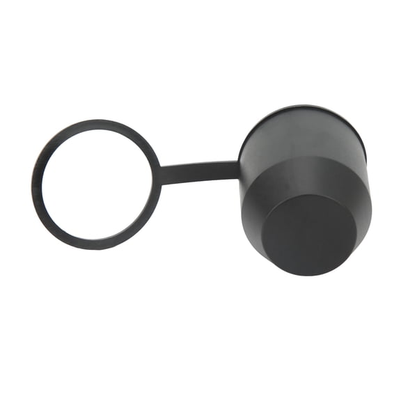 YAHHU Tow Bar Ball Cover Prevent Grease Grime Universal Trailer Protection Cap RV Hitch Accessory For Automotive Vehicles, 2.4 inches / 60 mm Outer Diameter Plastic Protective Cap, Black Finish