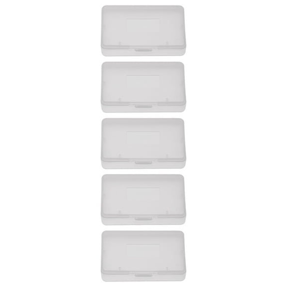 YAHHU Transparent Anti Dust Cover Cartridge Game Case Box for Game Boy Advance GBA, 10-Pack Protective Storage Organizer Shell Clear, Premium Acrylic Card Protector Shied