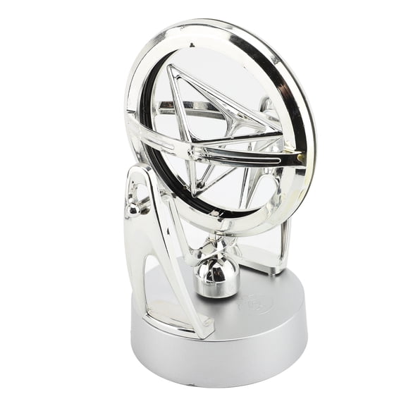 YAHHU Triangular Perpetual Motion Toy Desktop Electronic Swinging Balance Ornament for Office and Home Decor Kinetic Art Science Desk Model Stress Relief Gift