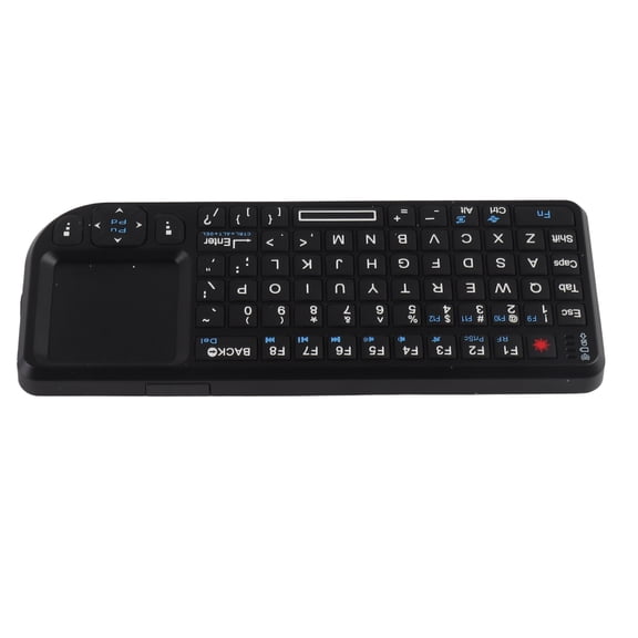 YAHHU UMK-100-RF Pocket Mini Wireless Keyboard with USB Receiver Built-In 400mAh Battery Ergonomic 69 Keys Multi-Device Support for PC Windows Mac Linux[cite: 1]