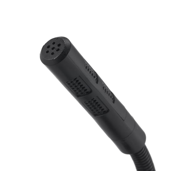 YAHHU USB Desktop Microphone Plug and Play Omnidirectional PC Laptop Computer Mic for Gaming, Recording, Chatting, Singing, and Online Meetings, Noise Cancelling, Black (10.16 inches / 25.8 cm)