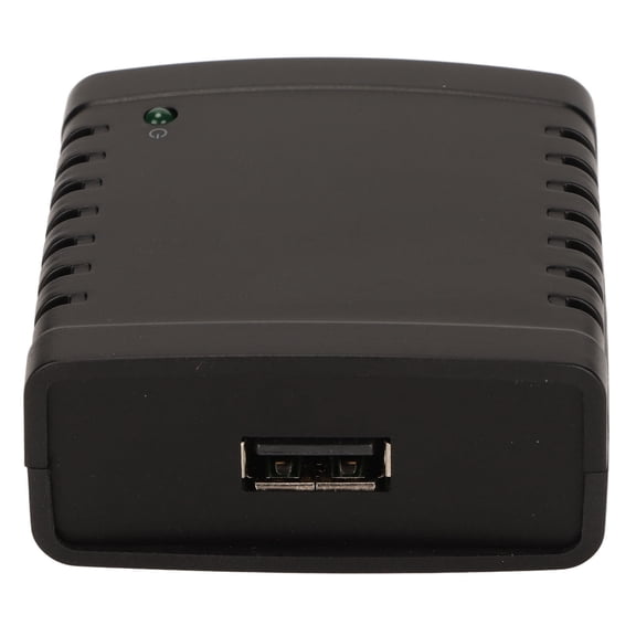 YAHHU USB Print Server TCP IP LPR Print Server 10Mbps 100Mbps Standard RJ45 LAN Port USB Wireless Extender Sharer 100-240V EU Plug Networking Device