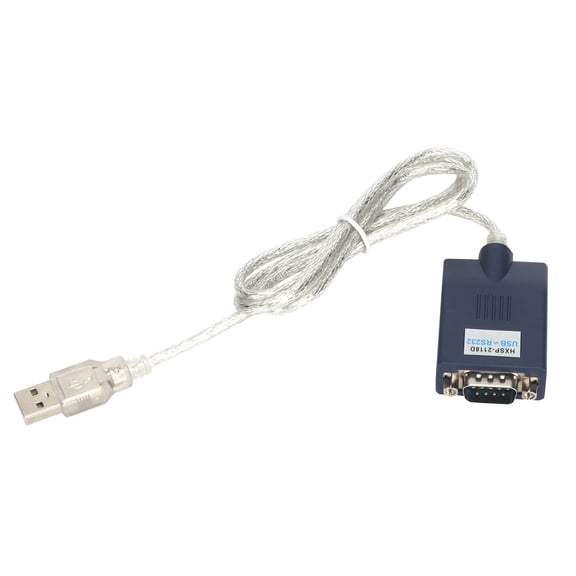 YAHHU USB to RS232 Converter DB9 Male Serial Device Adapter Built-In PL2303 Dual-Chip Cable for Windows 7/8/10, Linux, Mac OS X (39.37 inches / 100 cm)