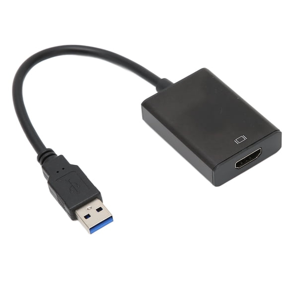 YAHHU USB3.0 to High Definition Multimedia Interface Adapter Male to Female HD Drive Free Converter
