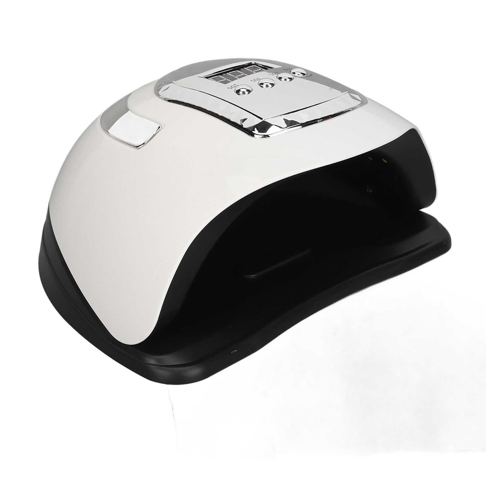 YAHHU UV LED Nail Lamp Fast Curing Gel Polish Dryer 66pcs Lamp Chips High Power Curing Light Nail Art Drying Tools for Salon Professional Use 100-240V EU Plug White (9.06 inches / 23 cm)