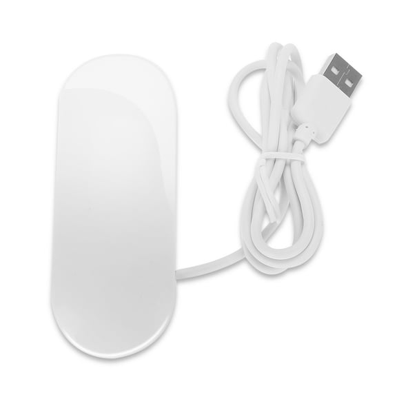 YAHHU UV Light Therapy Machine Portable Mini Nail LED Lamp Nail Dryer Gel Polish Tools, White