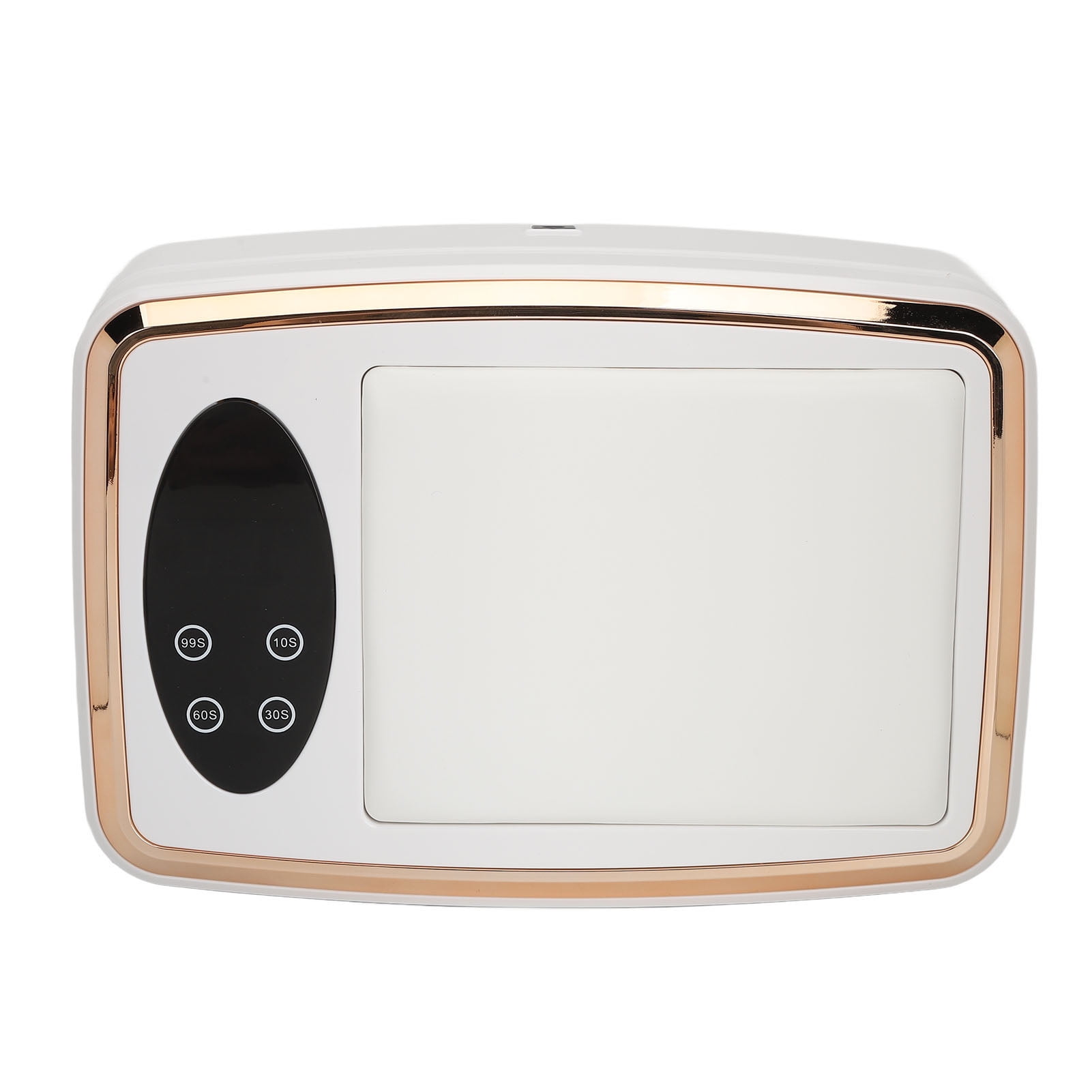 YAHHU UV Nail Dryer with Arm Rest Fast Dry 90pcs Lamp Chips 10S/30s/60s/99s UV LED Nail Gel Lamp for Home Salon Use 100-240V US Plug 11.41 inches / 29 cm