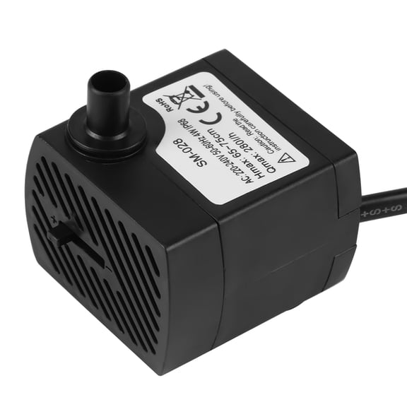 YAHHU Ultra Quiet Submersible Water Pump, 150 GPH Fish Tank Powerhead for Aquarium, Fountains, Hydroponics and Ponds, 10 x 8 x 6 inches / 25.4 x 20.3 x 15.2 cm