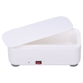 thumbnail image 1 of YAHHU Ultrasonic Cleaner 360 Degree Professional Low Noise Portable USB Cleaning Machine for Glasses Jewelry Coins Watches Necklaces Rings ABS Material (8.27 inches / 21 cm), 1 of 9