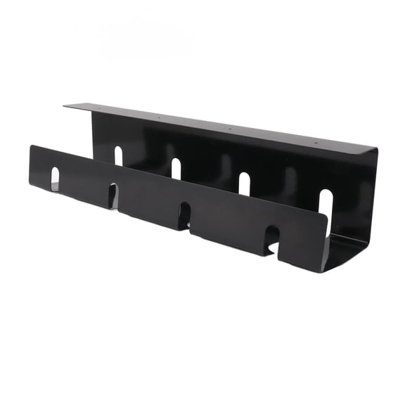 YAHHU Under Desk Cable Management Tray Large Capacity Steel Minimalist Simple Installation Organizer Holder (15.7 inches / 40 cm)