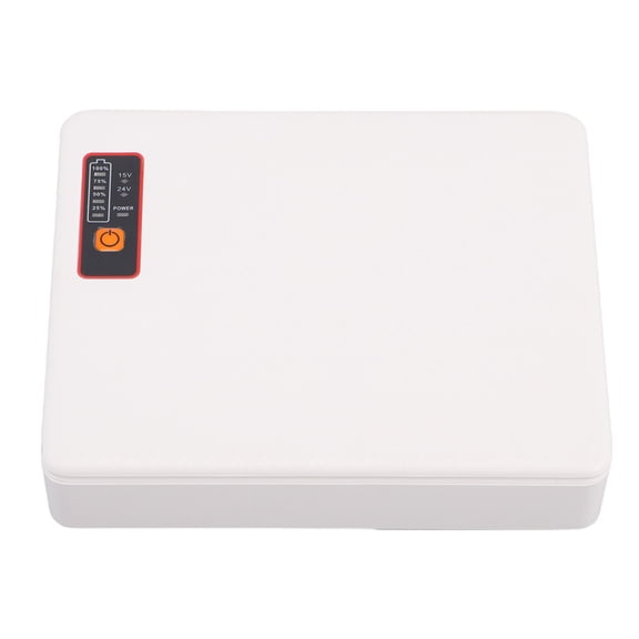 YAHHU Uninterruptible Power Supply 16000mAh Battery Backup Mini UPS for Router Modem Camera USB Type C POE Multi Voltage DC Output EU Plug 8.27 inches / 21 cm