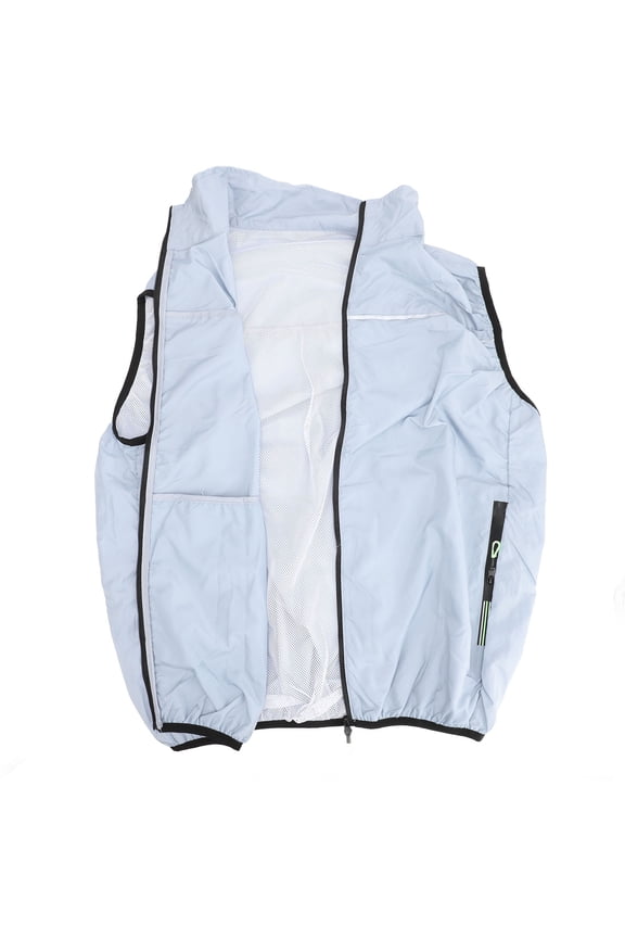 Unisex Air Conditioned Work Clothes Vest with Fan USB Power Summer Cooling Labor Protection 3 Levels Adjustable M