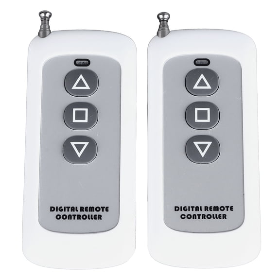 YAHHU Universal 12V-40V Relay Remote Control Switch, Long Range Wireless RF Transmitter and Receiver Kit for Motor Roller Shutter, 433MHz Anti-Interference (5.12 inches / 13 cm)