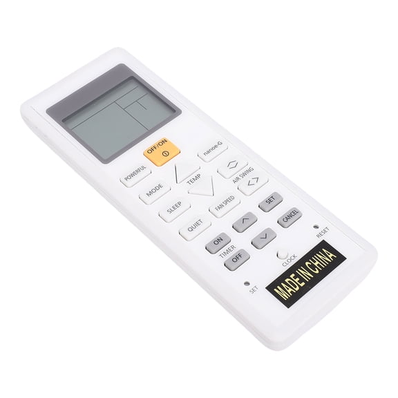 YAHHU Universal AC Remote Control Replacement 15950 for Air Conditioner, Includes Wall Holder Bracket, Durable ABS Material, Compatible with CS E9EKU, CS E12EKU, CS E18EKU, CS E21EKU, Z60VKR Models