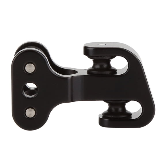 YAHHU Universal Aluminium Alloy Archery Compound Bow Cable Slide String Splitter Roller Glide - Black