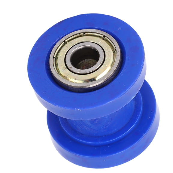 YAHHU Universal Blue Chain Tensioner Roller Guide Wheel Replacement for Baja Doodle Bug Blitz Dirt Bug Racer Mini Bike 1.57 inches / 4 cm