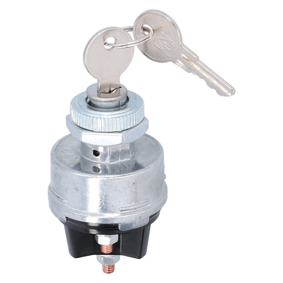 YAHHU Universal Metal Engine Ignition Switch with 2 Keys G.1214 Replacement Accessory for Ford Jubilee Tractor Trailer Caterpillar and Boat[cite: 1]