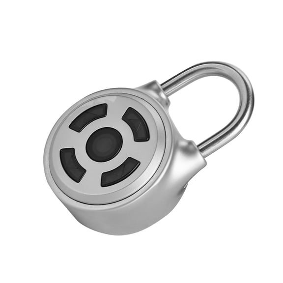 YAHHU Universal Mini Wireless Metal Bluetooth Padlock Electronic Keyless Lock with APP Control Smart Password Security for Luggage and Travel Backpacks (7.08 inches / 18.0 cm)[cite: 1]