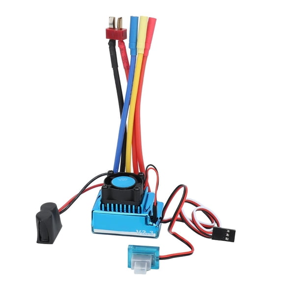 YAHHU V2.3 Brushless Electric Speed Controller ESC for RC Car Accessory Part 45A 5.51 inches / 14 cm[cite: 1]