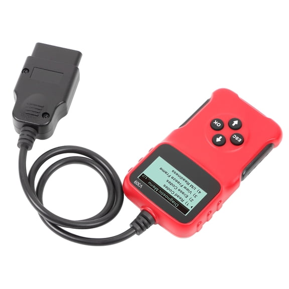 YAHHU V309 Automobile Code Reader Diagnostic Scanner Machine Accurate Versatile Portable OBD2 Scan Tool for Vehicle Check Engine Light, Red [cite: 12]