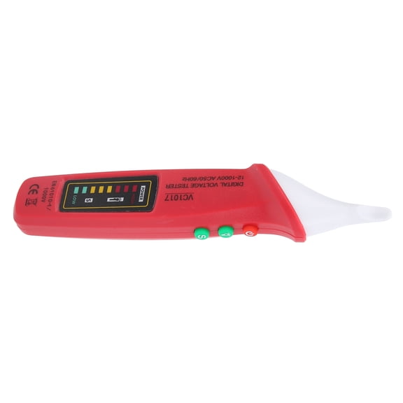 YAHHU VC1017 Digital Display Electric Test Pen AC Voltage Detector Non-Contact Tester with LED Flashlight Sound Light Alarm (7.48 inches / 19.00 cm)[cite: 1]