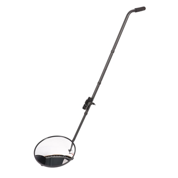 YAHHU Under Vehicle Inspection Mirror with LED Light, Scalable Adjustable Security Check Convex Search V3 for Trucks and Equipments (15.7 x 13.8 x 4.7 inches)
