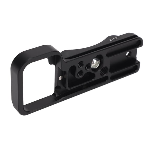 YAHHU Vertical Camera Quick Release Plate 1/4 Inch 3/8 Inch Thread Arca Swiss Standard Aluminum L Bracket QR Plate with Silicone Protective Pad for A7C Stabilizer Tripod Mount (6.3 inches / 16 cm)