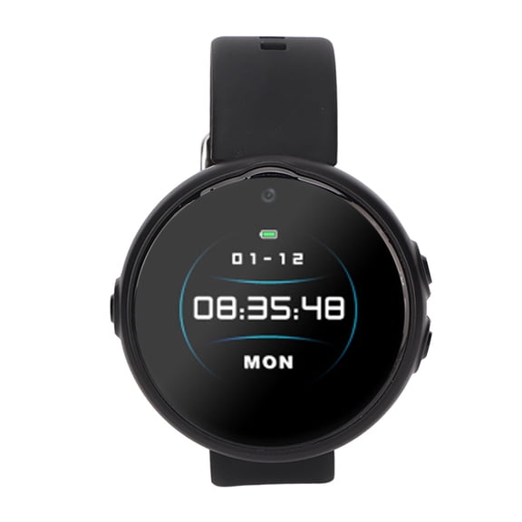 YAHHU Voice Recorder Watch One Click Recording AI Intelligent HD Noise Reduction 128GB Storage Black Wearable Audio Capture Device for Lectures Meetings