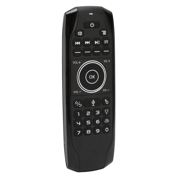 YAHHU Voice Remote Control Replacement with Backlight, Double Sided 2.4G Wireless Remote Control for Home G7V PRO, 7.48 inches / 19 cm, 77 Keys, Built-in 200mAh Lithium Battery