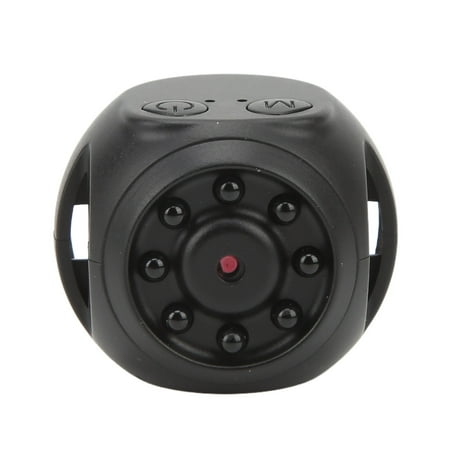 YAHHU WK10 1080P HD Mini Camera Infrared Night Vision IP Hotspot Real Time Streaming Wireless USB Surveillance Video Camcorder for Home Security, Indoor and Outdoor Monitoring, Black