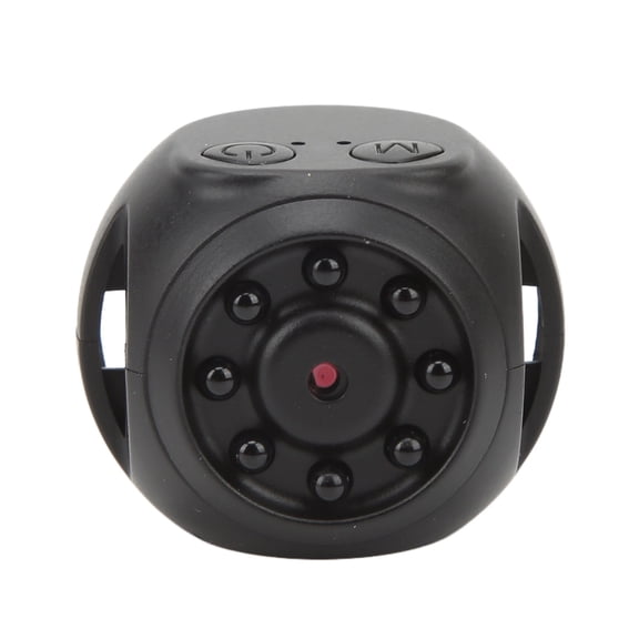 YAHHU WK10 1080P HD Mini Camera Infrared Night Vision IP Hotspot Real Time Streaming Wireless USB Surveillance Video Camcorder for Home Security, Indoor and Outdoor Monitoring, Black