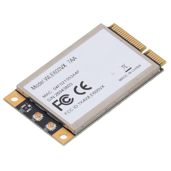 YAHHU WLE600VX QCA9882 Wireless Card WiFi 5 PCIe Module 2.4G 5G Dual Band Selectable 867Mbps High Speed for Industrial Grade Router AP (3.94 inches / 10 cm)