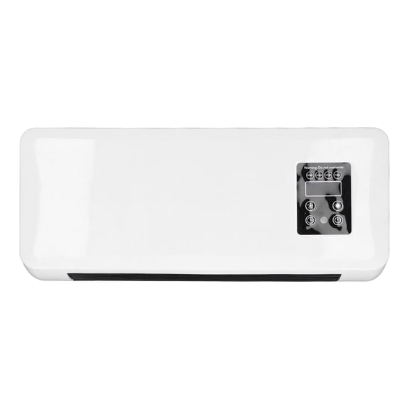 YAHHU Wall Mounted Space Heater Conditioner with Remote Touch Screen Two Modes Intelligent Portable Fan Heater for Office Bedroom Bathroom Home Improvement 16.34 inches / 41.5 cm