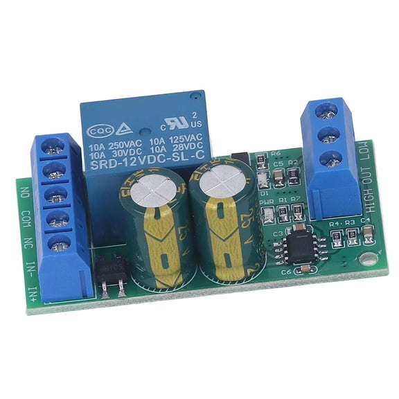 YAHHU Water Level Controller Relay Liquid Level Sensor Module Automatic Control Relay Board DC12-15V AC9-12V