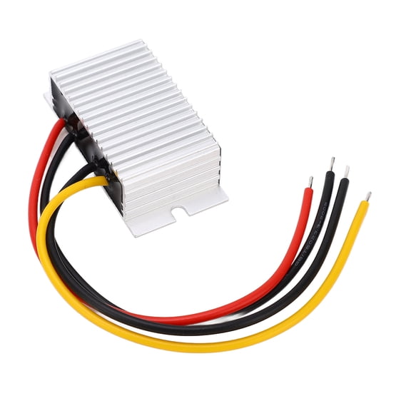 YAHHU Waterproof Aluminum Shell DC to DC Buck Module Step Down Voltage Converter 12V 24V (8-36V) to 5V 3A 15W High Efficiency Power Adapter (3.54 in / 9 cm)