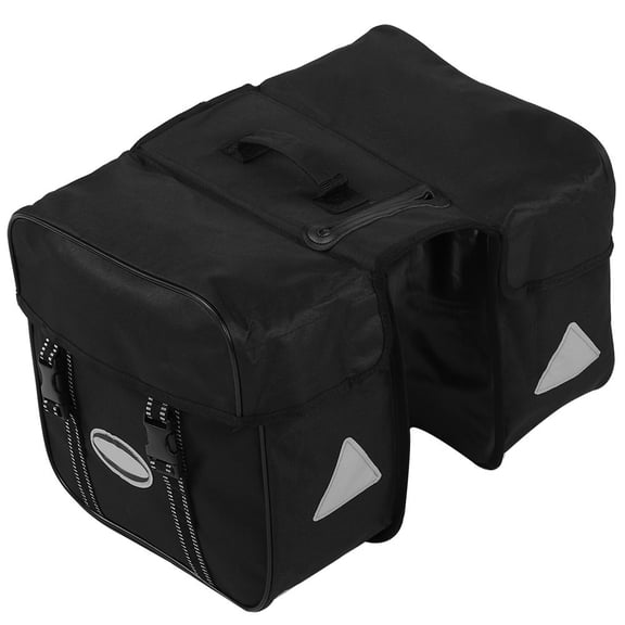 YAHHU Waterproof Outdoor Bike Bicycle Rear Seat Tail Storage Bag Rack Trunk Travel Double Pannier Bag, 28L Capacity (12.2 inches / 31 cm)