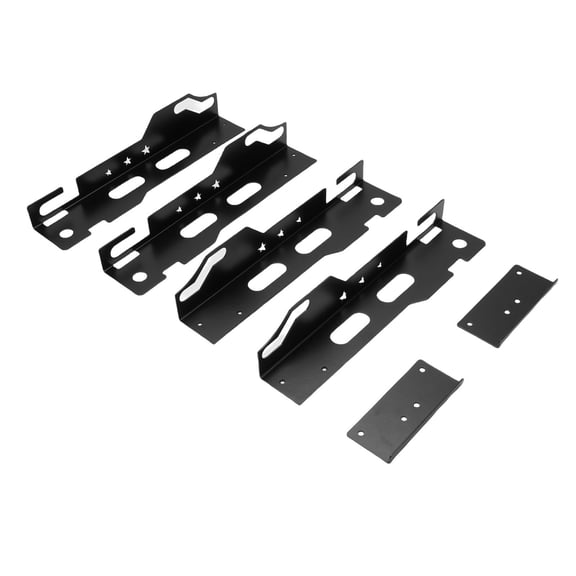 YAHHU Wheel Alignment Tool Plates Iron Accurate Measurement Secure Anti Drop Groove Toe Alignment Tool Kit for Car Sedan SUV Matte Black High Performance Vehicle Accessories (12.6 in / 32 cm)